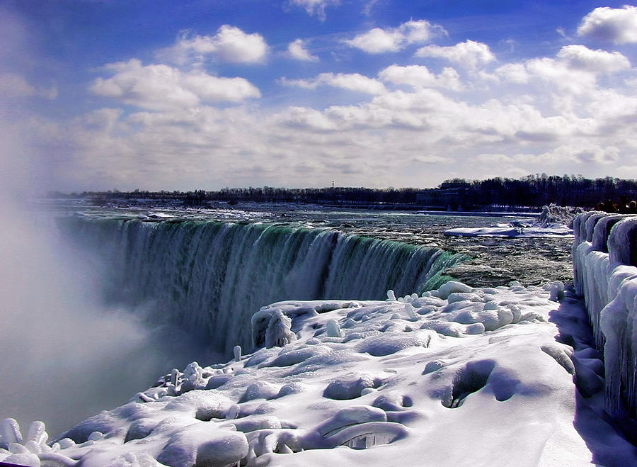 Niagara Falls Winter Photograph by Nicky Jameson