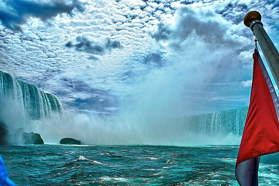 Niagara in the mist Photograph by Prince Andre Faubert