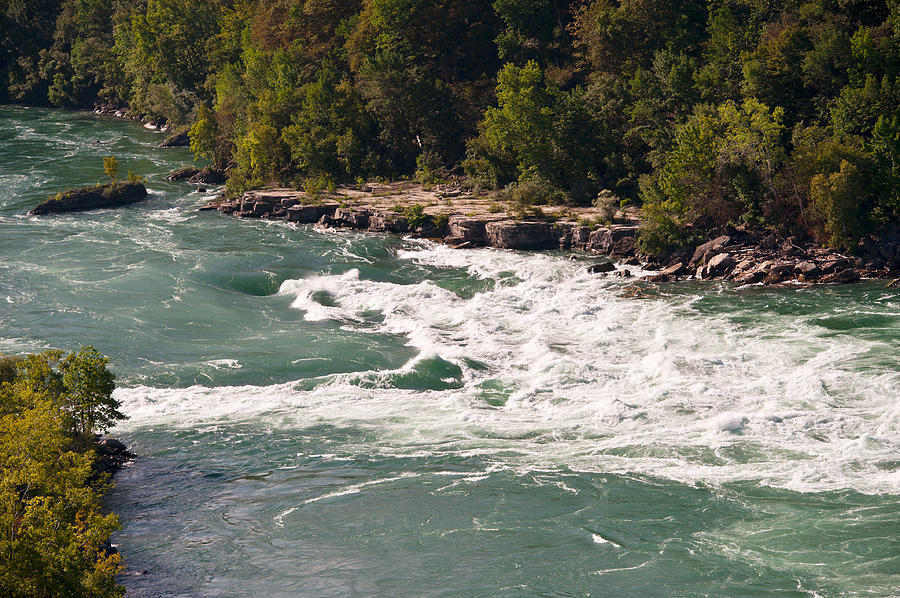 Niagara river rapids Photograph by Marek Poplawski