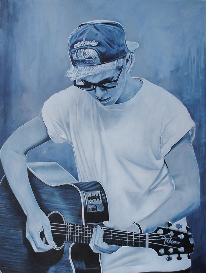 Niall Horan Painting by David Dunne