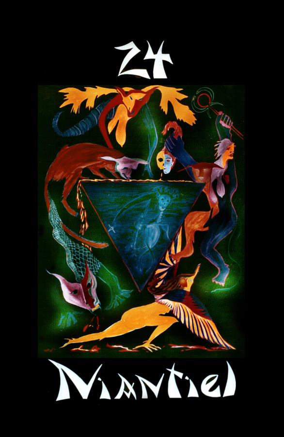 Surrealism Mixed Media - NIANTIEL  - Death by Linda Falorio