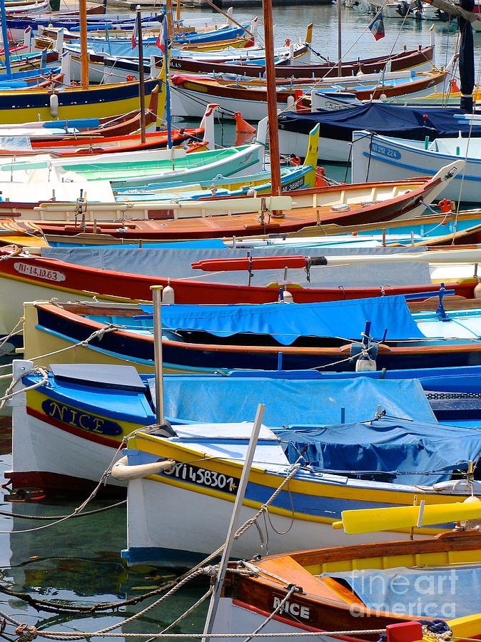 Nice Boats  Photograph by Suzanne Oesterling