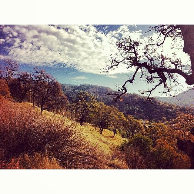 Mountain Photograph - Nice Day For A #hike #hikingtrails by Karen Clarke