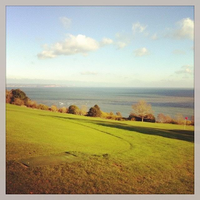 Nice Day For Golf! You Can See Dorset Photograph by Rob Hughes