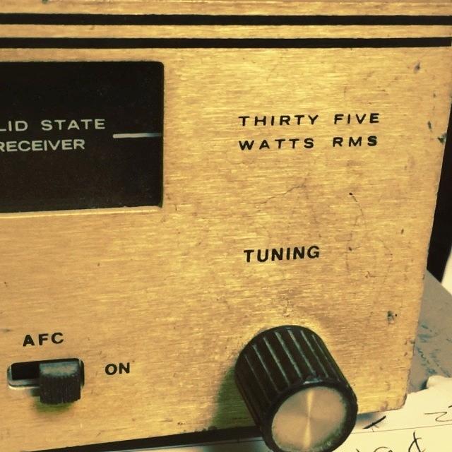 Nice Old Tuner/amp Photograph by Jeff Madlock