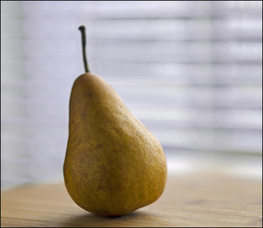 Nice Pear Photograph by Rick Mosher