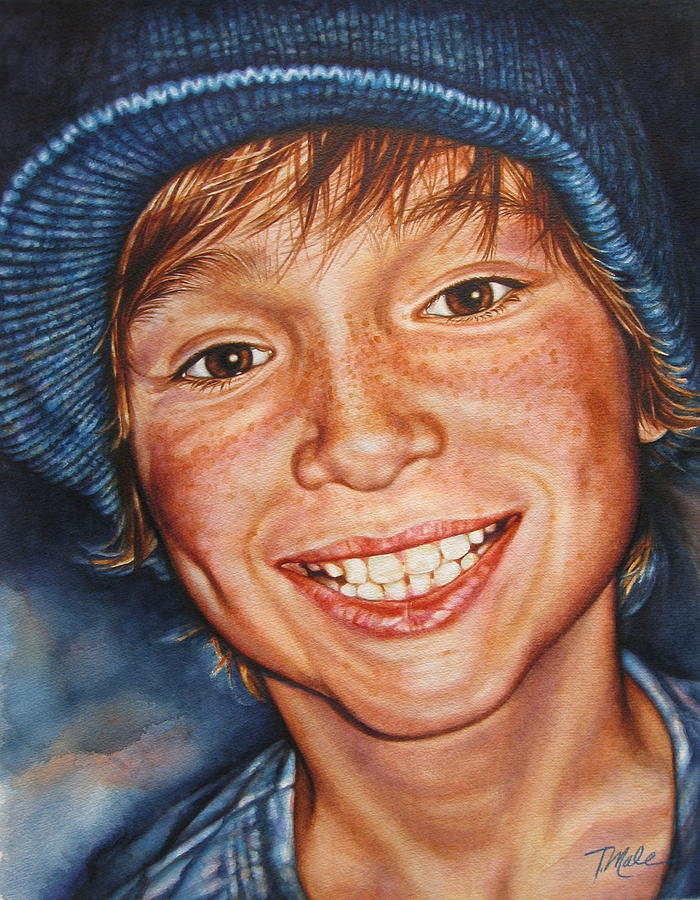 Nicholas Painting by Tracy Male