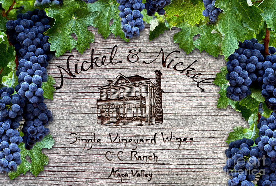 Nickel and Nickel Winery Photograph by Jon Neidert