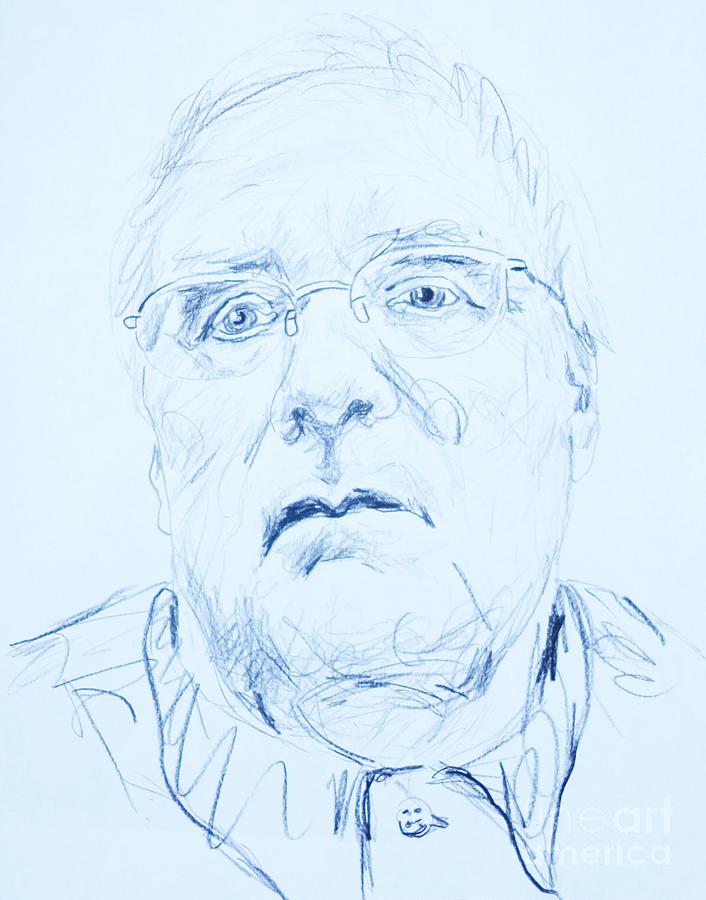 Nicks Portrait Drawing by PainterArtist FIN