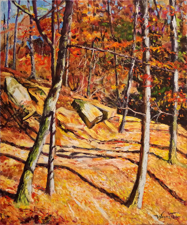 Nicol Fall Painting by Wayne Fair - Fine Art America