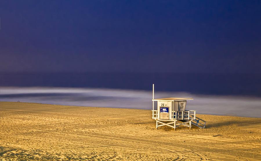 Night at The Beach Photograph by April Reppucci