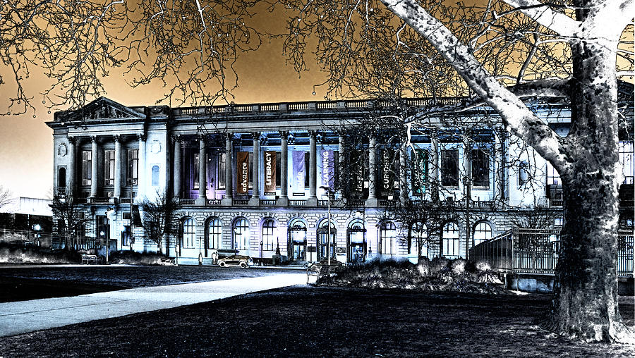 Night at the Library III Photograph by Robert Culver