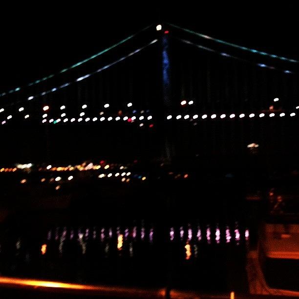 Bridge Photograph - #night #bridge #philly #igers_philly by Philip Grant