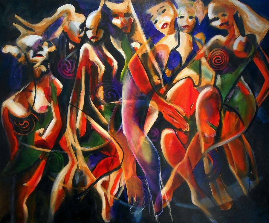 Night dance Painting by Georg Douglas