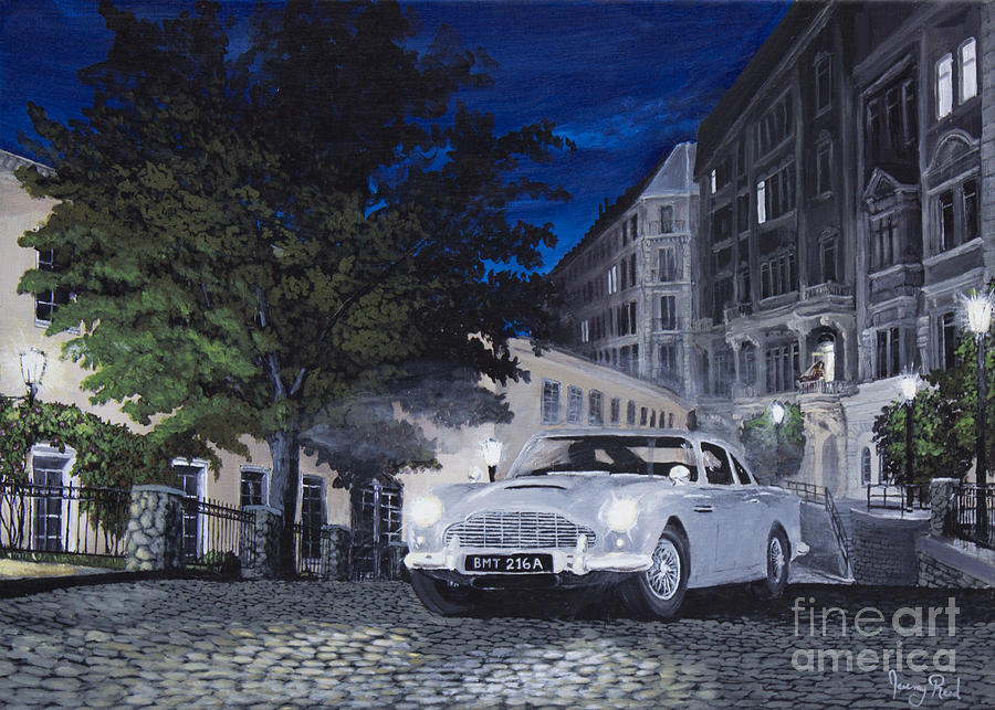 Sean Connery Painting - Night Drive by Jeremy Reed