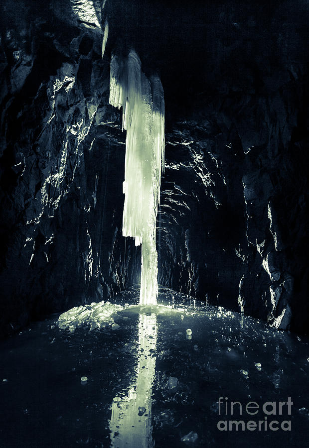 Dark Ice Photograph by Charles Garcia