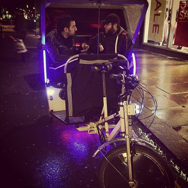 London Photograph - #night In #london #tuctuc #serious by Rannjan Joawn