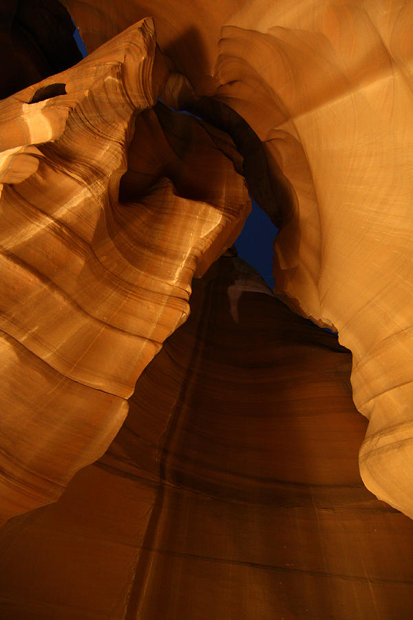 Night in Upper Antelope Slot Canyon 22 Photograph by Jean Clark