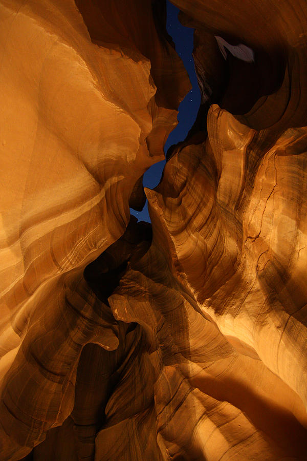 Night in Upper Antelope Slot Canyon 23 Photograph by Jean Clark
