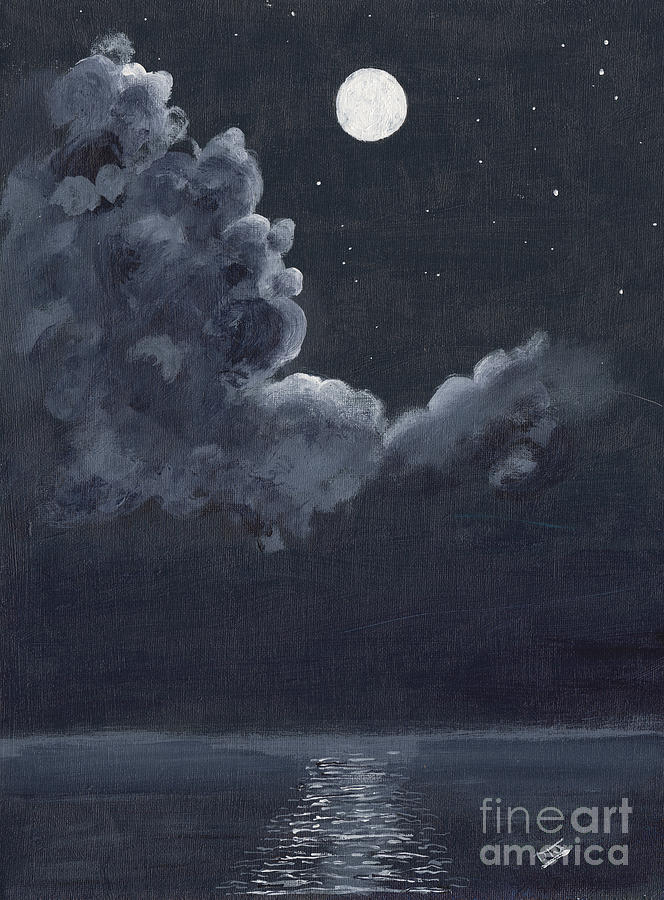 Night Light Painting by David Jackson