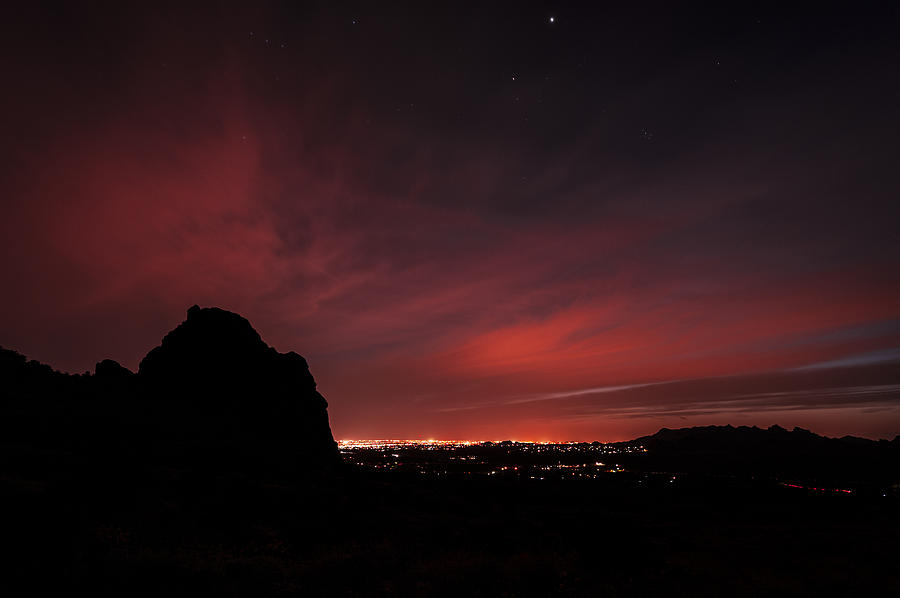 Phoenix Photograph - Night Lights by Anthony Citro