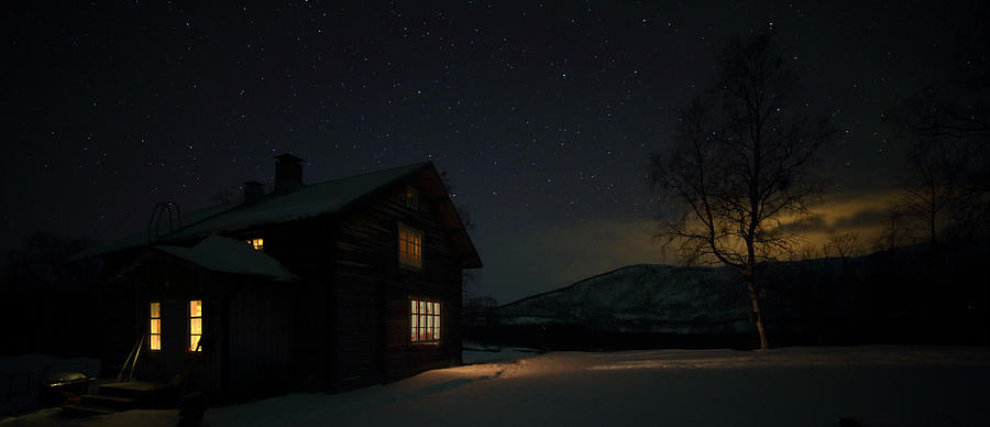Night Lights Photograph by Pekka Sammallahti