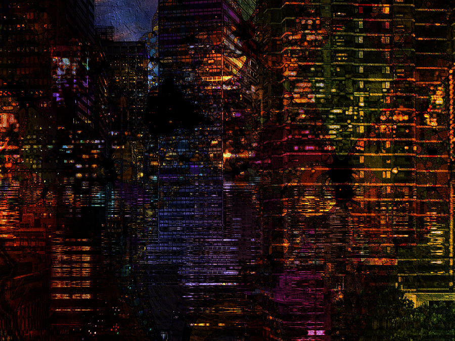 Night Melts Digital Art by Kiki Art
