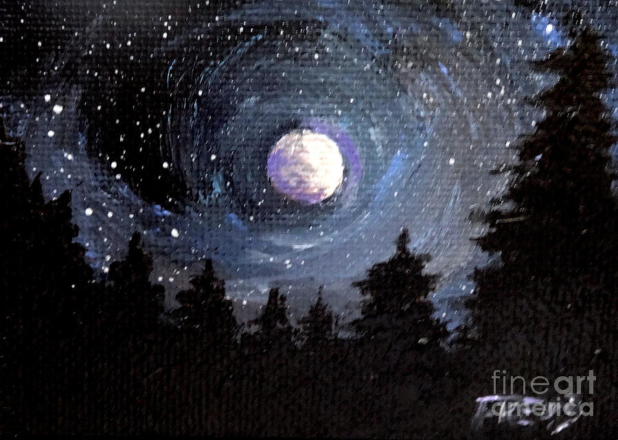 Night Moves Painting by Fred Wilson