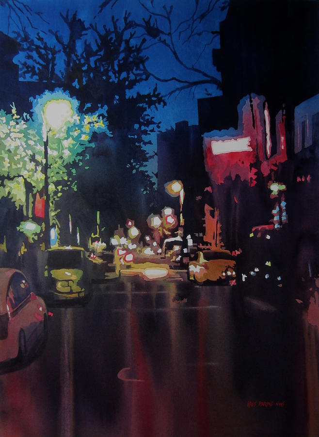Night Moves  Painting by Kris Parins