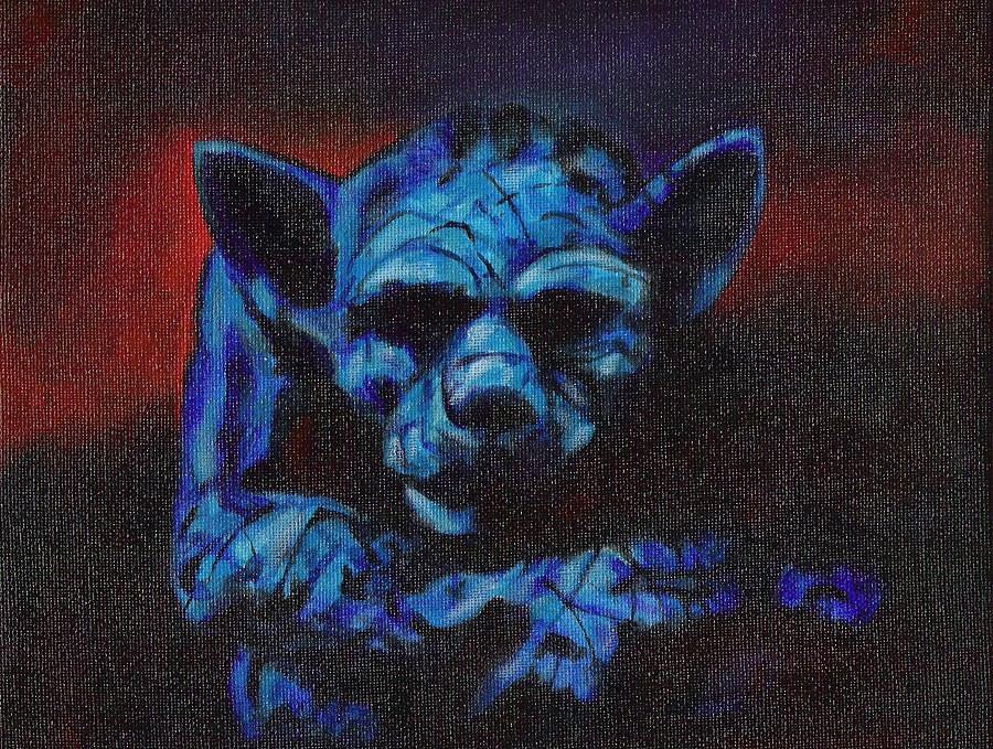 Night Of The Gargoyle Painting By Paul Smutylo Fine Art America