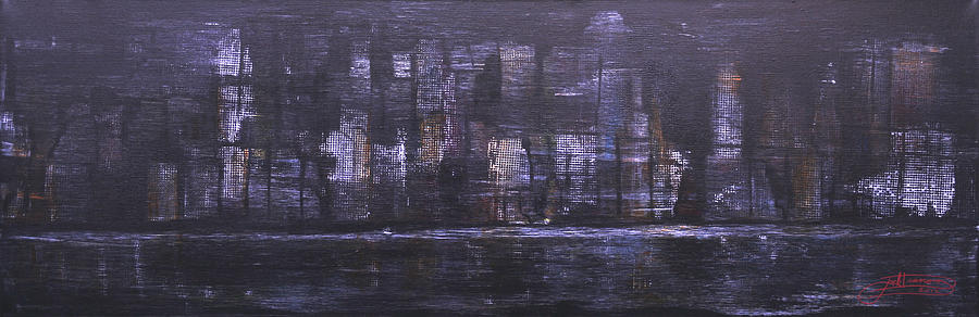 Night Of The Hurricane Painting by Jack Diamond
