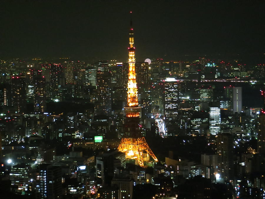 Night Of Tokyo Tower Photograph by Ogiyoshisan