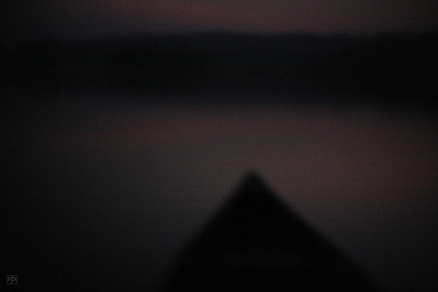Night paddle Photograph by John Meader