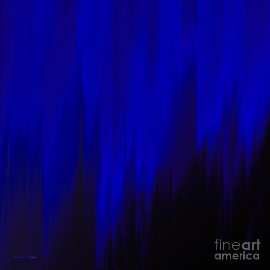 Night Rain Digital Art by Andee Design