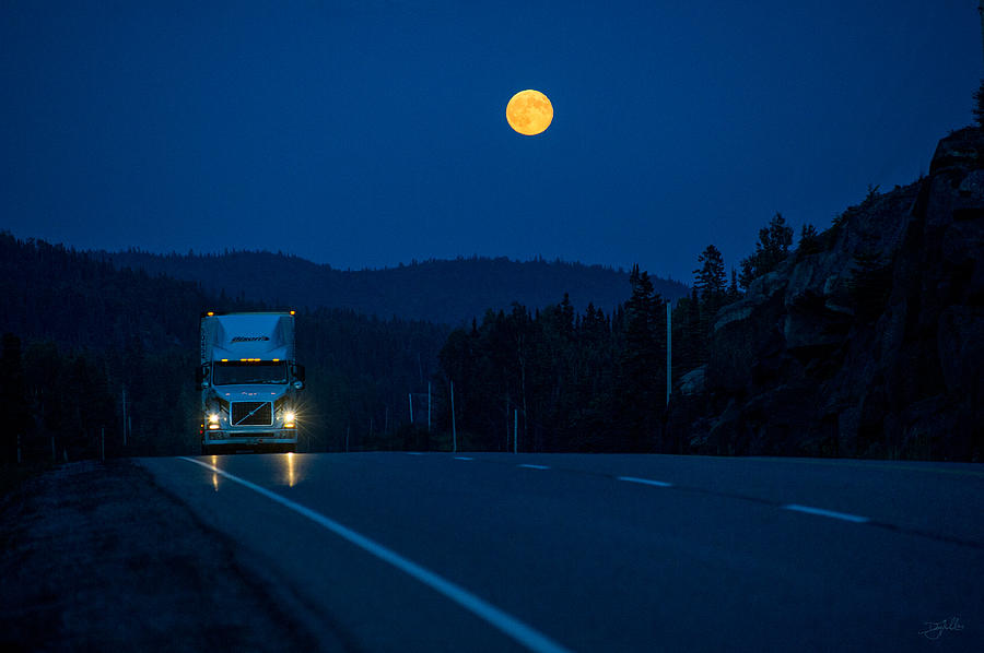 Night Rider Photograph by Doug Gibbons