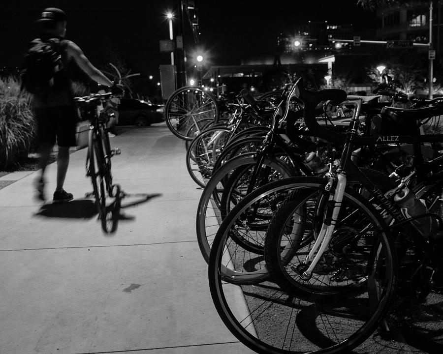 Transportation Photograph - Night Rider by Jeff Mize