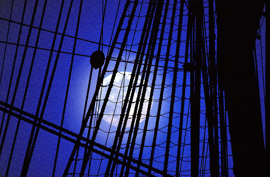 Night Rigging Photograph by Mike Flynn