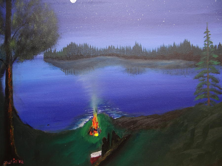 Assistir Painting the Rails of Rivers and Lakes at Night Online