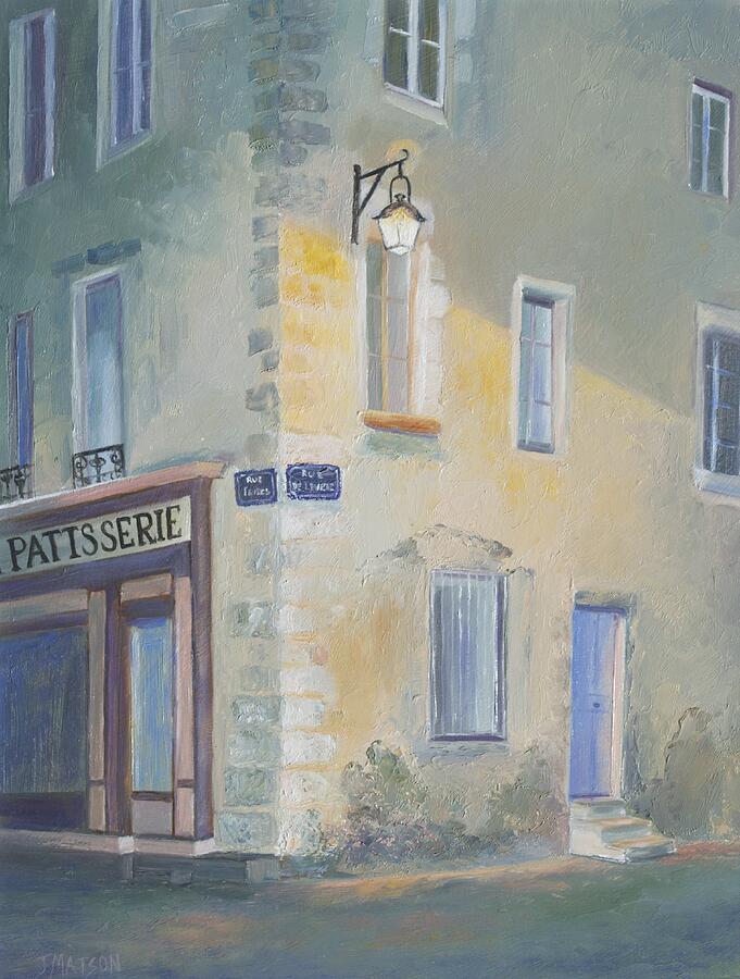 Night scene in Arles France Painting by Jan Matson Night scene in Arles France Painting by Jan Matson