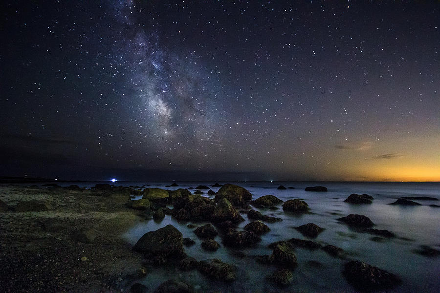 Night Sea Photograph by Bryan Bzdula