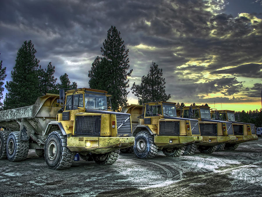 Gmc Photograph - Night Shift by Daniel Hagerman Gmc Photograph - Night Shift by Daniel Hagerman