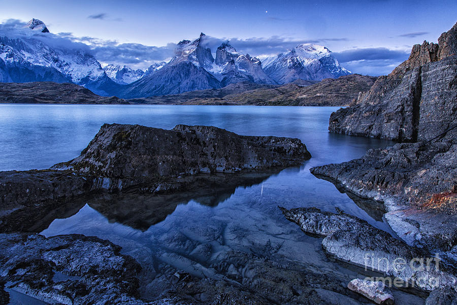 Night Shot in Torres del Paine Photograph by Timothy Hacker