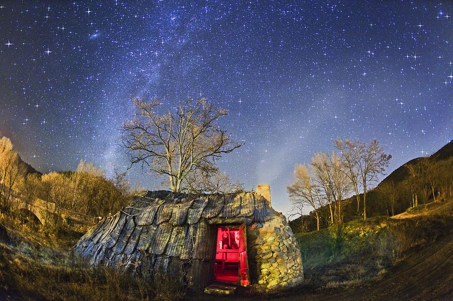 Night Sky And Coaling House Photograph by Science Photo Library Night Sky And Coaling House Photograph by Science Photo Library