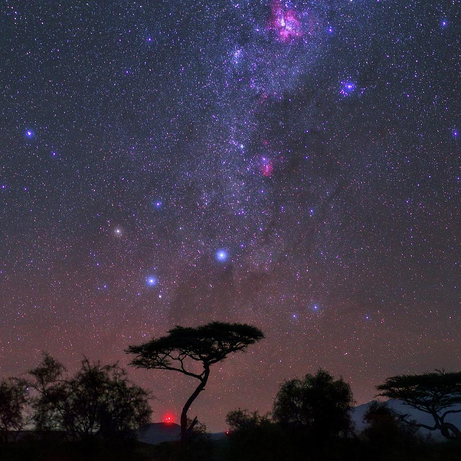 Night Sky Over Kenya Photograph By Babak Tafreshi