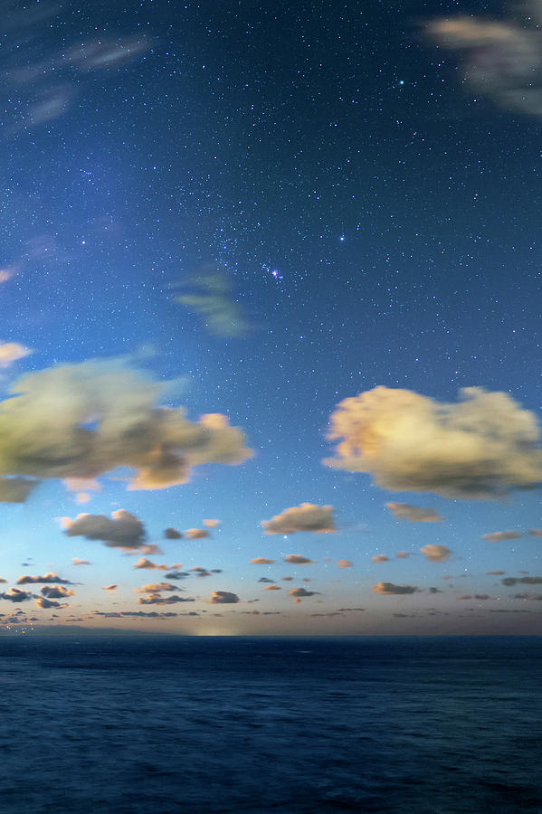 Night Sky Over The Atlantic Ocean Photograph by Babak Tafreshi