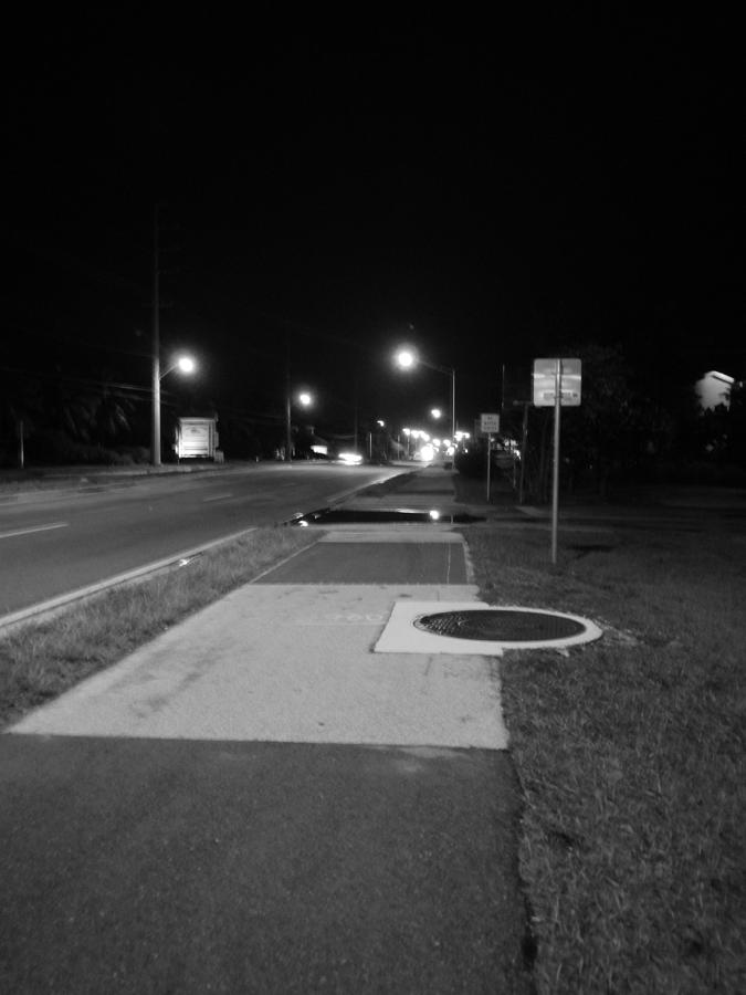 night time street