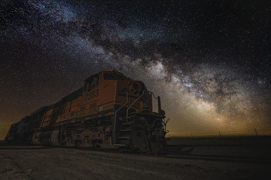 Night Train Photograph by Aaron J Groen