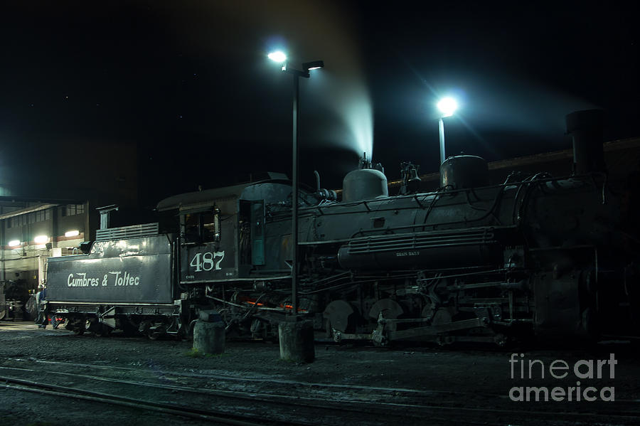 Night Train Photograph by Jim McCain