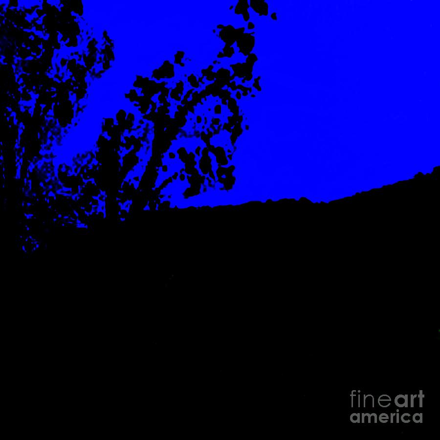 Night Trees Painting by James Daugherty
