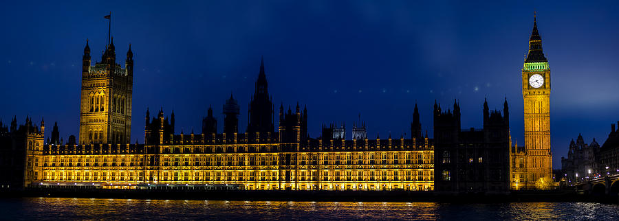 Westminster Photograph - Night Watch by Heather Applegate
